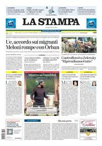 La Stampa Alessandria - 9 Giugno 2023