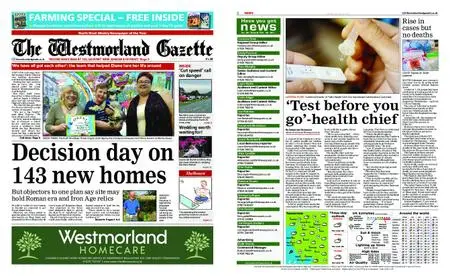 The Westmorland Gazette – August 26, 2021