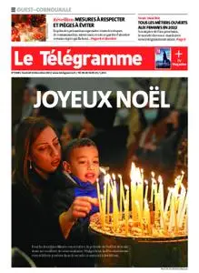 Le Télégramme Ouest Cornouaille – 24 décembre 2021