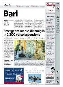 la Repubblica Bari - 18 Febbraio 2018