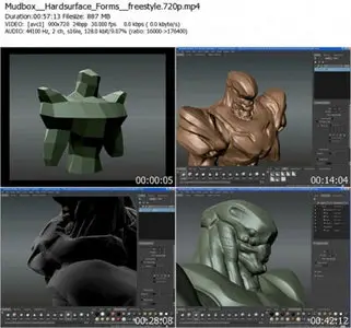 Mudbox 2011 Hardsurface Forms Freestyle