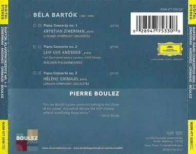 Pierre Boulez, Krystian Zimerman, Leif Ove Andsnes, Hélène Grimaud - Béla Bartók: The Piano Concertos (2005)