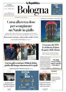 la Repubblica Bologna - 25 Novembre 2021