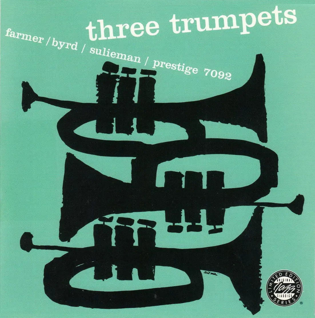 Art Farmer, Donald Byrd, Idrees Sulieman - Three Trumpets (1957) {Prestige OJCCD-1801-2 rel 1992}