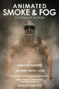 GraphicRiver - Animated Smoke & Fog Photoshop Action