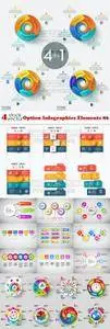 Vectors - Option Infographics Elements 86