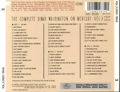 Dinah Washington - The Complete Dinah Washington On Mercury Vol.1-7 (21CDs, 1987)