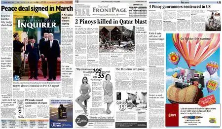 Philippine Daily Inquirer – March 01, 2014