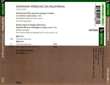 The Hilliard Ensemble - Giovanni Pierluigi da Palestrina: Canticum Canticorum, Stanze sopra la Vergine (1994)