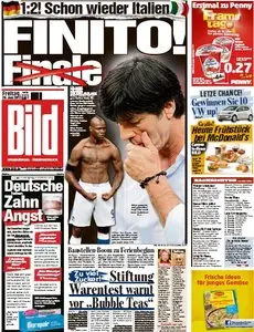 Bild Zeitung vom 29. Juni 2012