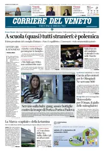 Corriere del Veneto Treviso e Belluno - 26 Settembre 2025