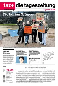 taz die tageszeitung  - 16 Januar 2025