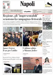 la Repubblica Napoli - 31 Ottobre 2025