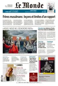 Le Monde du Vendredi 23 Mai 2025