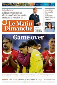 Le Matin Dimanche - 7 Juillet 2024