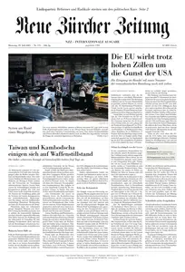 Neue Zurcher Zeitung International - 29 Juli 2025