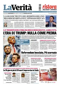La Verita - 21 Gennaio 2025