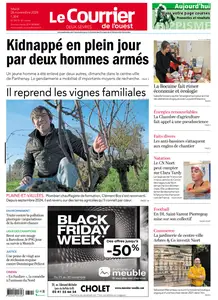 Le Courrier de l'Ouest Deux-Sèvres - 26 Novembre 2024