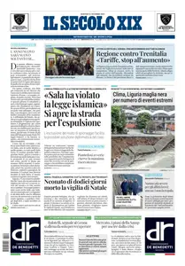 Il Secolo XIX La Spezia - 31 Dicembre 2024