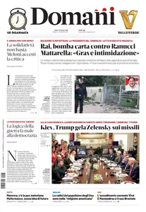 Domani - 18 Ottobre 2025