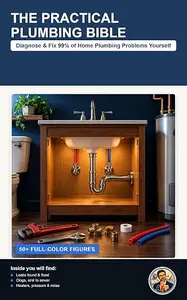 The Practical Plumbing Bible: Diagnose and Fix 99 Percent of Home Plumbing Problems Yourself (Home Plumbing Guides)