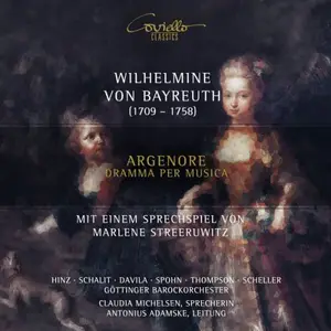 Claudia Michelsen, Antonius Adamske, Gottinger Barockorchester - Argenore Dramma per musica mit einem Sprechspiel