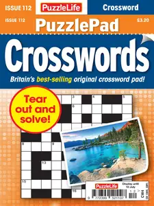 PuzzleLife PuzzlePad Crosswords - June 2025