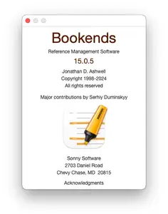 Bookends 15.0.5 macOS