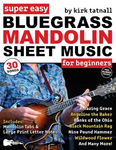 Super Easy Bluegrass Mandolin Sheet Music for Beginners