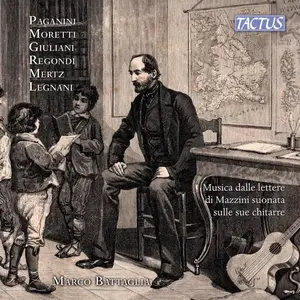 Marco Battaglia - VV. AA.: Musica dalle lettere di Mazzini suonata sulle sue chitarre (2023) [Official Digital Download 24/96]