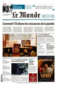 Le Monde du Samedi 27 Décembre 2025