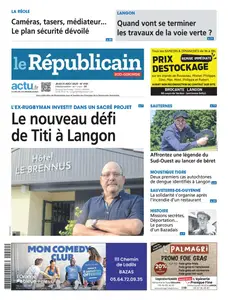 Le Républicain Sud Gironde - 21 Août 2025
