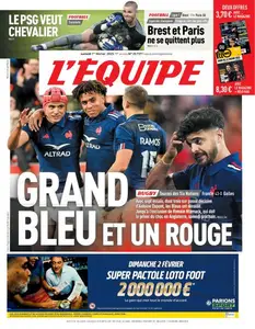 L’equipe du Samedi 1er Février 2025