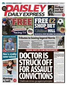 Paisley Daily Express - 15 March 2025