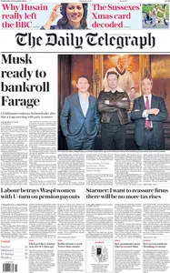 The Daily Telegraph - 18 December 2024