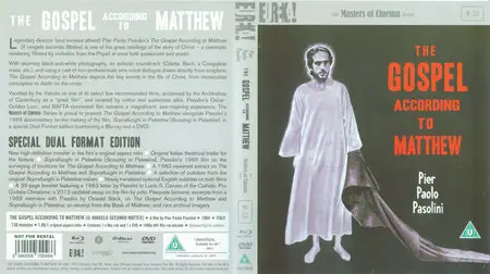 The Gospel According to St. Matthew (1964) [Masters of Cinema #33]