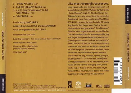 Isaac Hayes - The Isaac Hayes Movement (1970) {2004 Stax DSD Remaster}