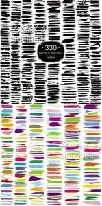 Grunge Brushes Vector