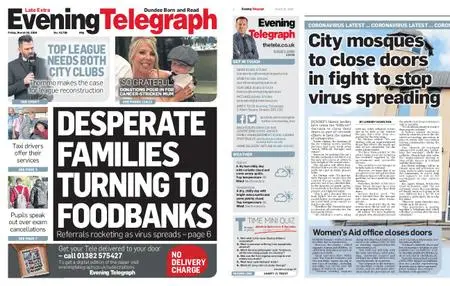 Evening Telegraph Late Edition – March 20, 2020