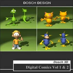 DOSCH DESIGN: Digital Comics Vol 1 & 2