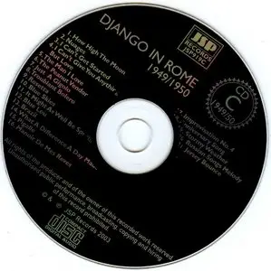 Django Reinhardt - Django In Rome 1949-1950 (2003) {4CD Box Set JSP Records JSP919}