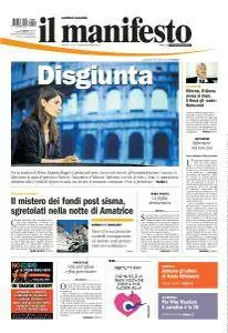 il Manifesto - 2 Settembre 2016