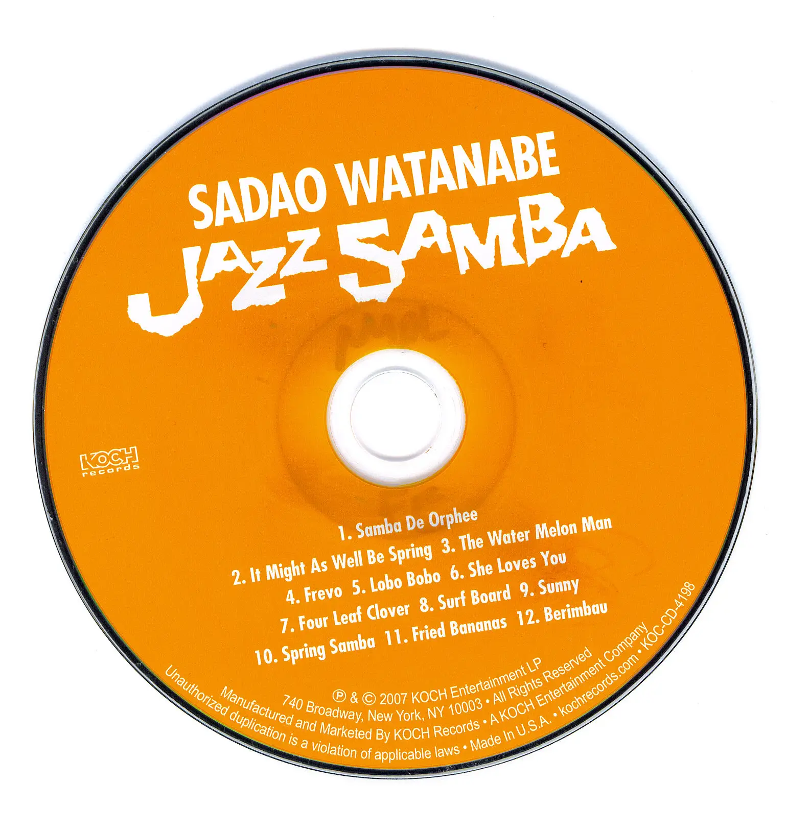 Sadao Watanabe - Jazz Samba (1967) {Victor--KOCH Records KOC-CD-4198 ...