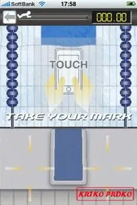 Finger Olympic Swimmer 100M 1.0 iPhone iPod Touch