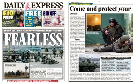 Daily Express – February 26, 2022