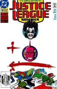 For PostalPops - Justice League America 058 1992 cbr