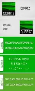 Quartz font