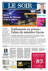 Le Soir du 23 24 Janvier 2015