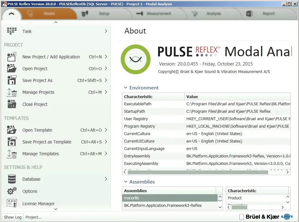 Brüel & Kjær Pulse 20.0
