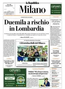 la Repubblica Milano – 13 giugno 2019